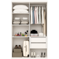Roupeiro ACP Moveis Lana Prime 4 Portas 2 Gavetas Branco 25324.2-18fc8982-41bc-4fc3-bf13-237f34c27ec5