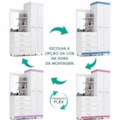 Roupeiro ACP Moveis Melissa 2 Portas 4 Gavetas com Espelho Flex-fe72e4de-4f07-4ec8-bdf3-0e9a2864d575