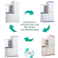 Roupeiro ACP Moveis Melissa 2 Portas 4 Gavetas com Espelho Flex-e4fe62e2-1e1e-4068-8359-425115c1d596
