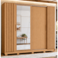 Roupeiro Albatroz Jacaranda 2 Portas de Correr 4 Gavetas com 4 Espelho Freijo/Off White Flex-737318f5-5a62-4a1a-babd-51a15942de98