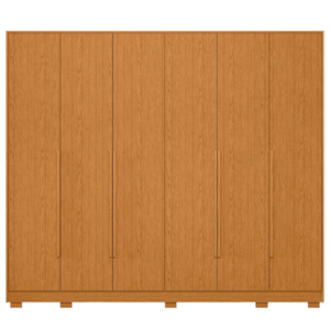 Roupeiro Albatroz Mercure 6P 6G  Cinamomo/Off White