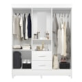 Roupeiro Albatroz Mobi Capela 4 Portas 2 Gavetas com Espelho Incluso de 0,66x0,24m Branco Fosco Liso/Biflex-6f1496f4-0da8-44dd-a8c4-edb30c82d04d