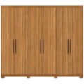 Roupeiro Demobile Sumatra Casal 6P 3G Com Pe Quadrada Amendola Touch-70e68ae6-5c03-4de6-81f8-18ac3e84b650