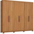 Roupeiro Demobile Sumatra Casal 6P 3G Com Pe Quadrada Amendola Touch-0e97a721-b031-4060-877a-2903988a4574
