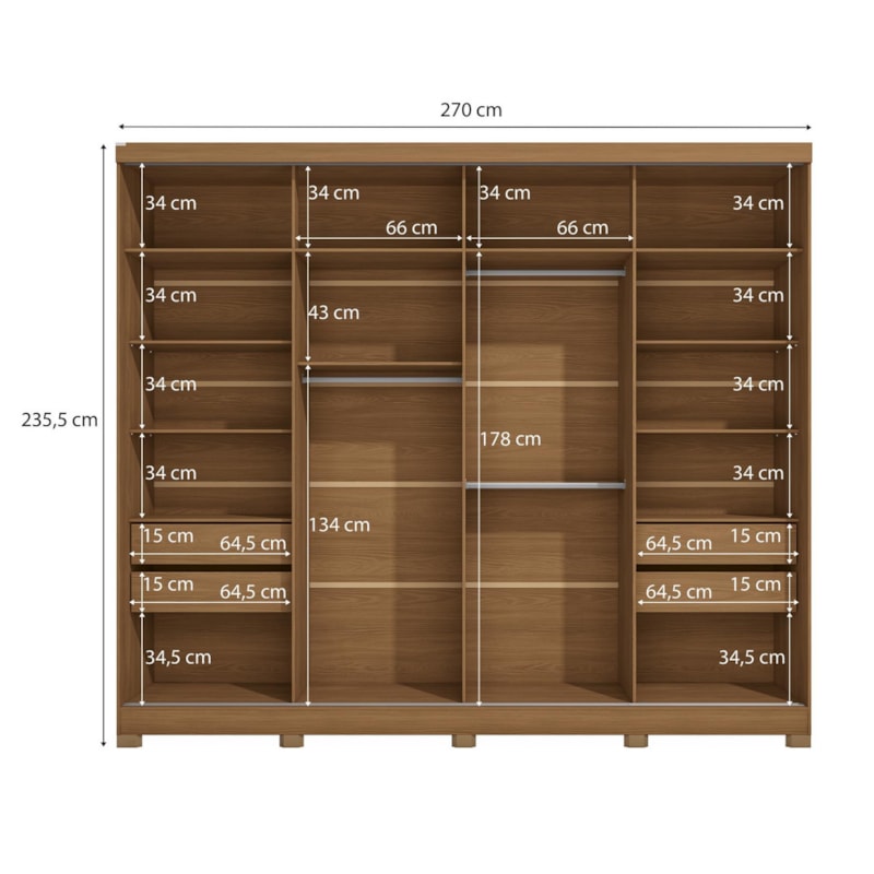 Roupeiro Kappesberg 2 Portas com Espelho-f402e599-b7d9-4d6d-b917-da620ed5f852