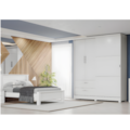 Roupeiro Kappesberg 3 Portas 2 Gavetas com Pé Branco de Madeira-540f2a72-ad23-4a24-97ab-7db34ac56f3d