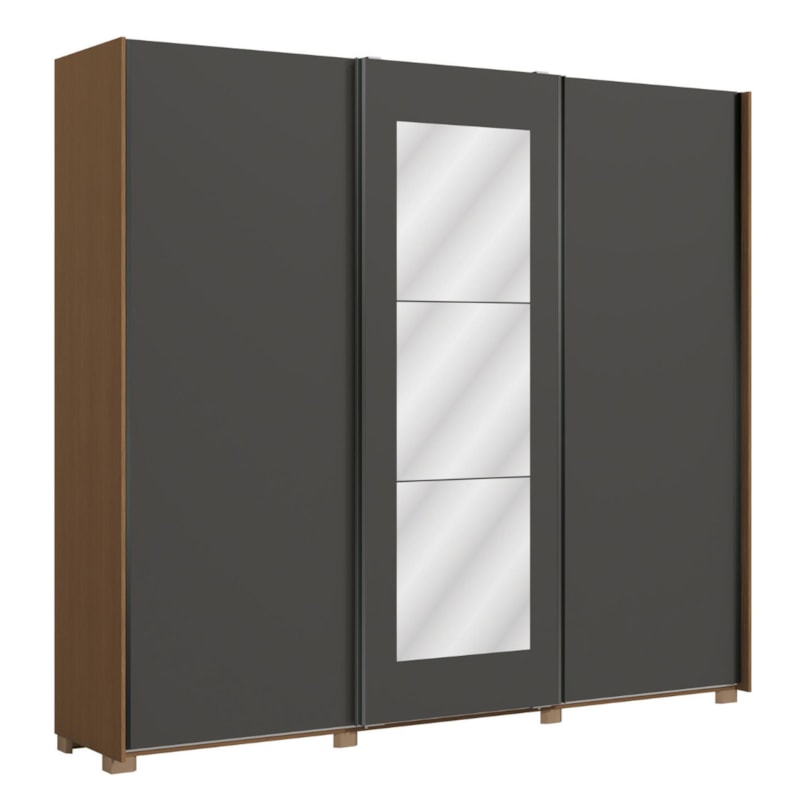 Roupeiro Kappesberg 3 Portas com Espelho-01c6dbcf-9c91-4b1e-83f6-c396e77c6834