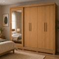 Roupeiro Kappesberg 4 Portas com Espelho-6c6bd335-41a6-4e71-b7d7-bbebce8a383f