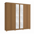 Roupeiro Kappesberg 6 Portas 3 Gavetas com Espelho e Pes Canela de Madeira-c88a8b4c-4f1c-4247-a947-1beac67f4dc7