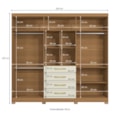 Roupeiro Kappesberg 6 Portas com Espelho-59ceda16-2705-41a0-8d77-5643d6ddc63f