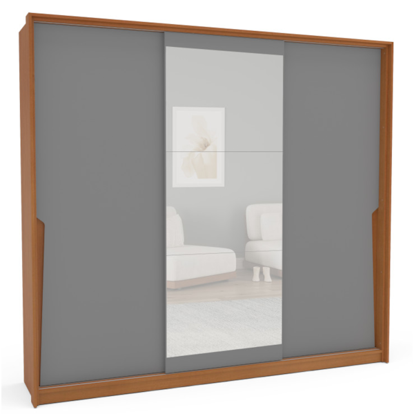 Roupeiro Politorno Porto Freijó/Cinza-5357e005-b219-43c7-b978-471a51d691b5