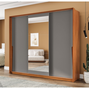 Roupeiro Politorno Porto Freijó/Cinza