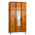 Roupeiro Serpil Casual 3 Porta 3 Gaveta Capelhinha Cedro Acetinado-8e453b09-64cf-4642-affd-faa14c4d01c1