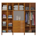Roupeiro Serpil Casual Capelao 6 Portas 4 Gavetas com Espelho Cedro Acetinado-6c4ed870-a8b8-4890-b464-65db8a8a2457