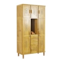 Roupeiro Serpil Entalhe 3 Portas 3 Gavetas Capelinha ImbuiaAcetinado 2023-82bab8ec-6ea2-4f1f-bc49-b90a2202366e