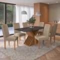 Sala de Jantar Kappesberg Graviola 6 Cadeiras-e4d831f1-d66d-4b45-b93b-fbf63f7e9e03