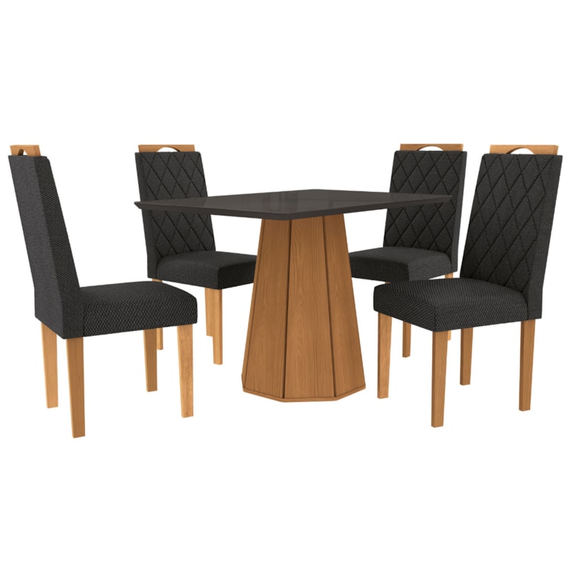 Sala de Jantar Kappesberg Jade 4 Cadeiras-021137e0-8f11-42f4-a05f-5741bff25cdb