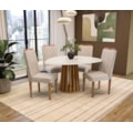 Sala de Jantar Kappesberg Lavanda - Conjunto Completo com Mesa Tampo Chamfron e 4 Cadeiras-a508442d-2f5c-4b31-ab0f-2ad5123913ab