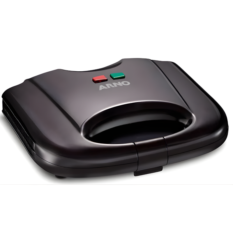 Sanduicheira Arno Compacta com Placas Antiaderentes SACB 127V Preto-86efff21-1d1f-43aa-b8ae-e4843271c519