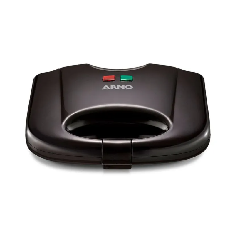 Sanduicheira Arno Compacta com Placas Antiaderentes SACB 127V Preto