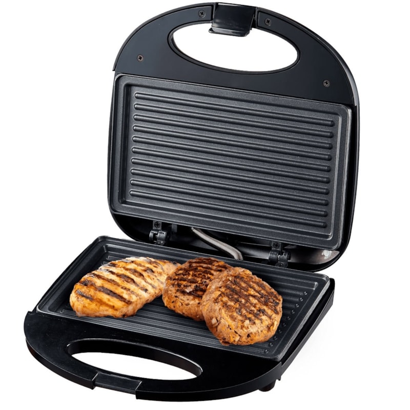 Sanduicheira Mallory Classic Grill 127V Preto-7a66be7e-5bb0-4a08-9a8d-cd6de8534808