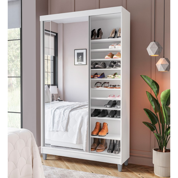 Sapateira Politorno Diamante Branco com Espelho-96bc2eb2-5649-4b91-ab2f-6d8fb5c7ae9c