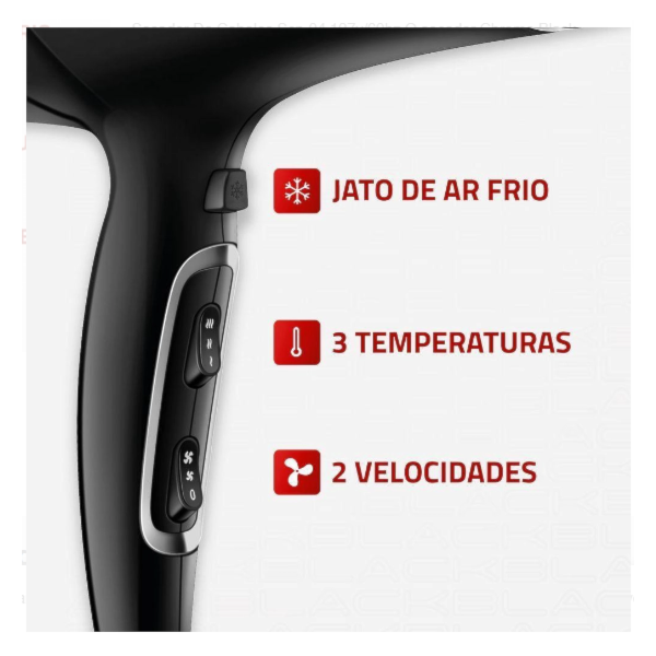 Secador de Cabelo Mondial 127V/60HZ SCN-04 Preto/Cromado-11b916b0-2ec8-4dc4-86bf-80bb613d18e3