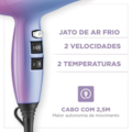 Secador de Cabelo Mondial By Juliette 127V SCP-JU-03 Color Rosa/Azul-e9fb2dbb-8965-43cf-b25a-b303d4186a95