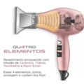 Secador de Cabelo Mondial Profissional By Juliette SCP-JU-01 127V/60Hz Golden Rose-c9f9eb64-80d4-4563-aada-7a3980014f62