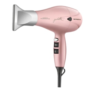 Secador de Cabelo Mondial Profissional By Juliette SCP-JU-01 127V/60Hz Golden Rose