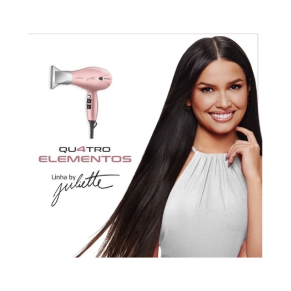 Secador de Cabelo Mondial Profissional By Juliette SCP-JU-01 127V/60Hz Golden Rose-704e0cce-0426-4025-a503-7e0e4e9ff122