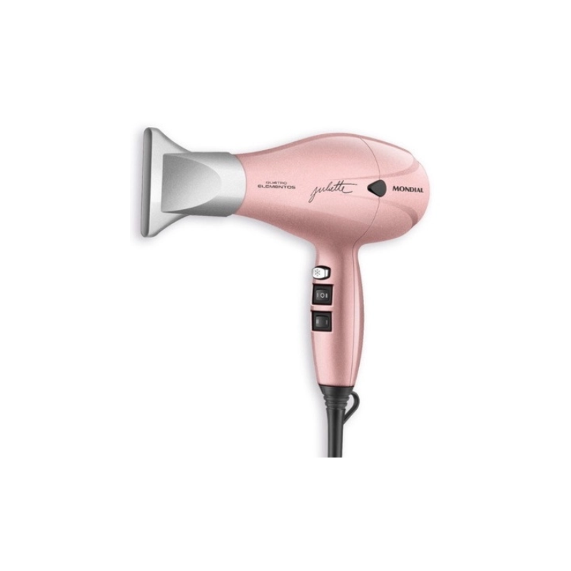 Secador de Cabelo Mondial Profissional By Juliette SCP-JU-01 127V/60Hz Golden Rose