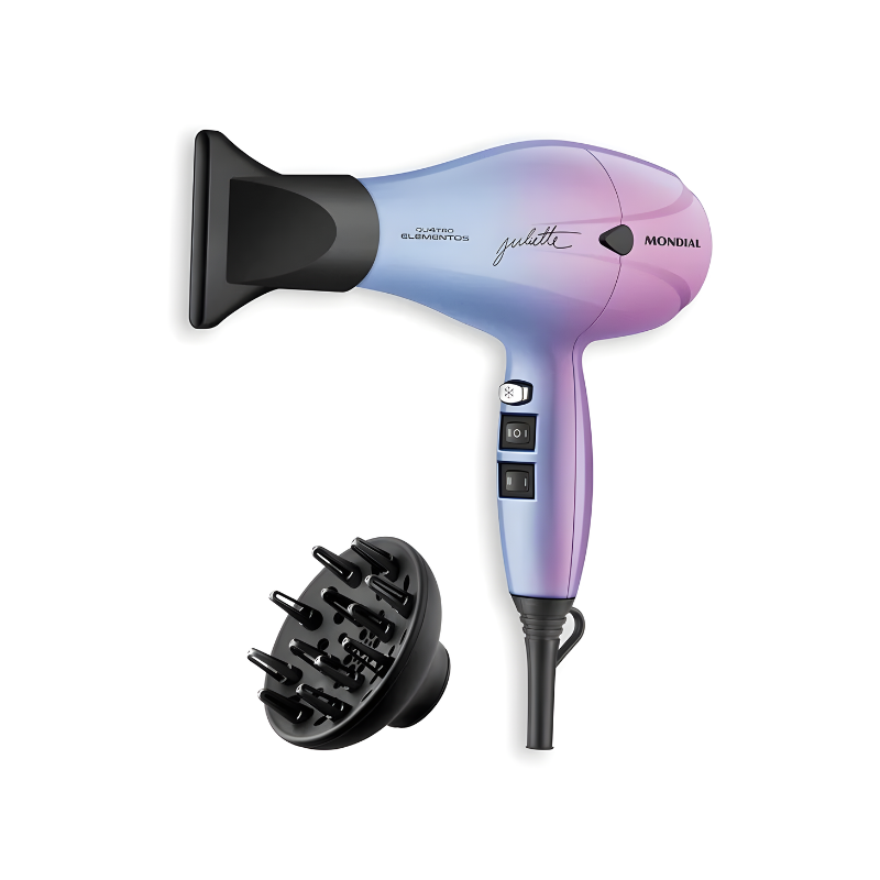 Secador de Cabelo Mondial ProfIssional By Juliette SCP-JU-03 127V/60HZ Rosa/Azul-4ac195a5-2d89-400d-8e88-cb578ce82334
