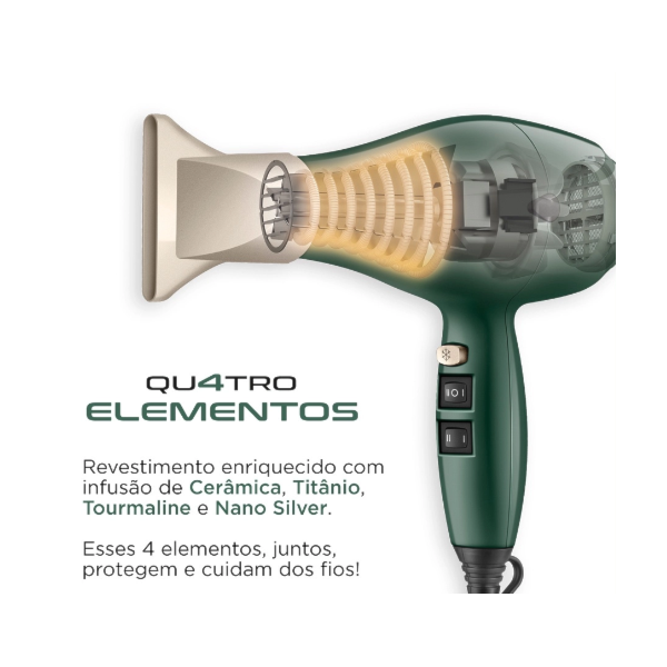 Secador de Cabelo Mondial Profissional SCP-JU-02 127V/60Hz Verde Oliva-e2aefddc-3182-4ffc-b8d5-f38a37d652dc