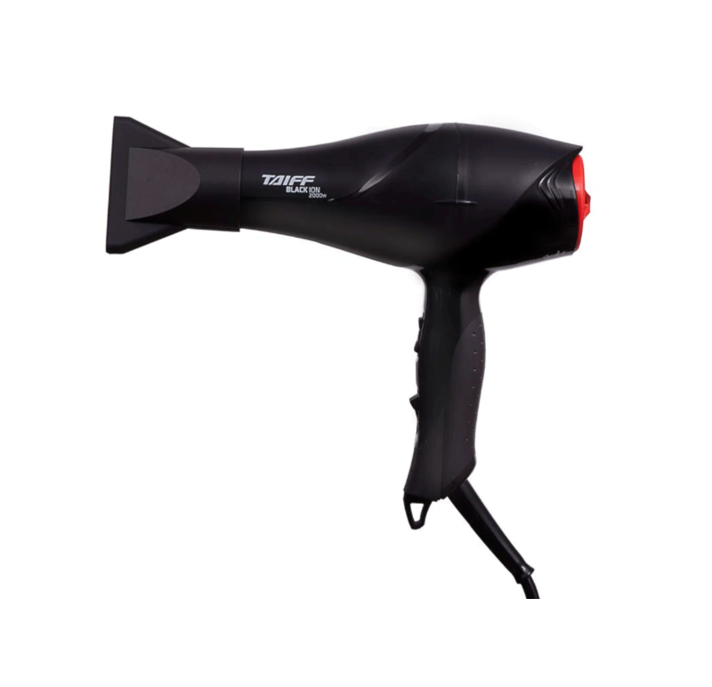 Secador de Cabelo Taiff Black Ion 2000W 127V Preto