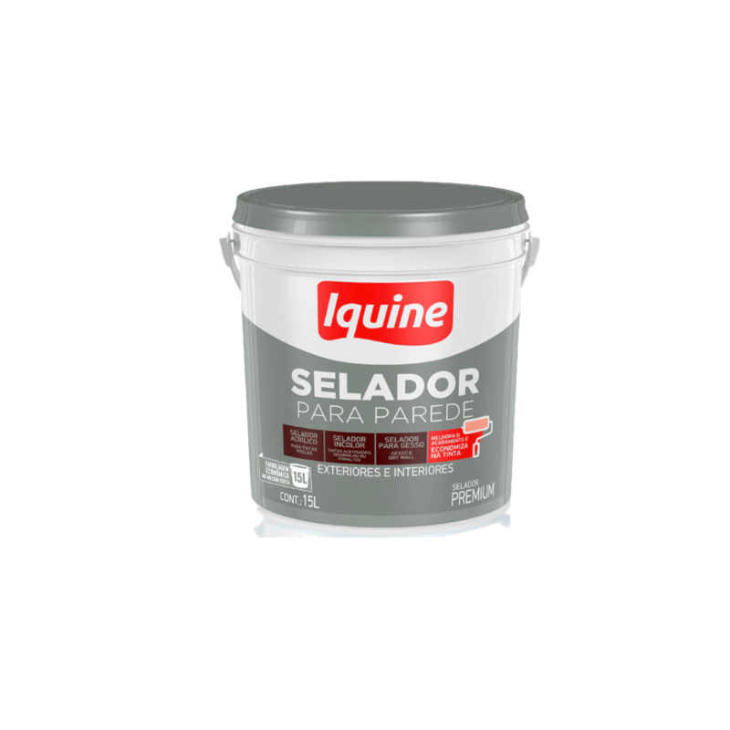Selador Acrílico Iquine 15L &ndash; Alta Aderência e Economia de Tinta