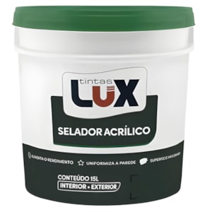 Selador Acrilico Lux 15L Branco