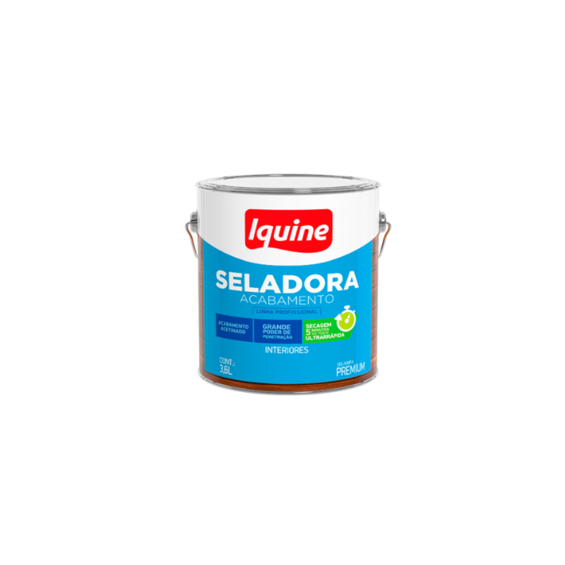 Seladora Iquine para Madeira com Acabamento Acetinado 3,6L Incolor