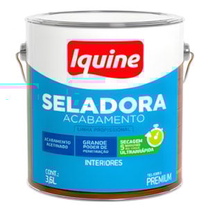 Seladora Iquine para Madeira com Acabamento Acetinado 3,6L Incolor