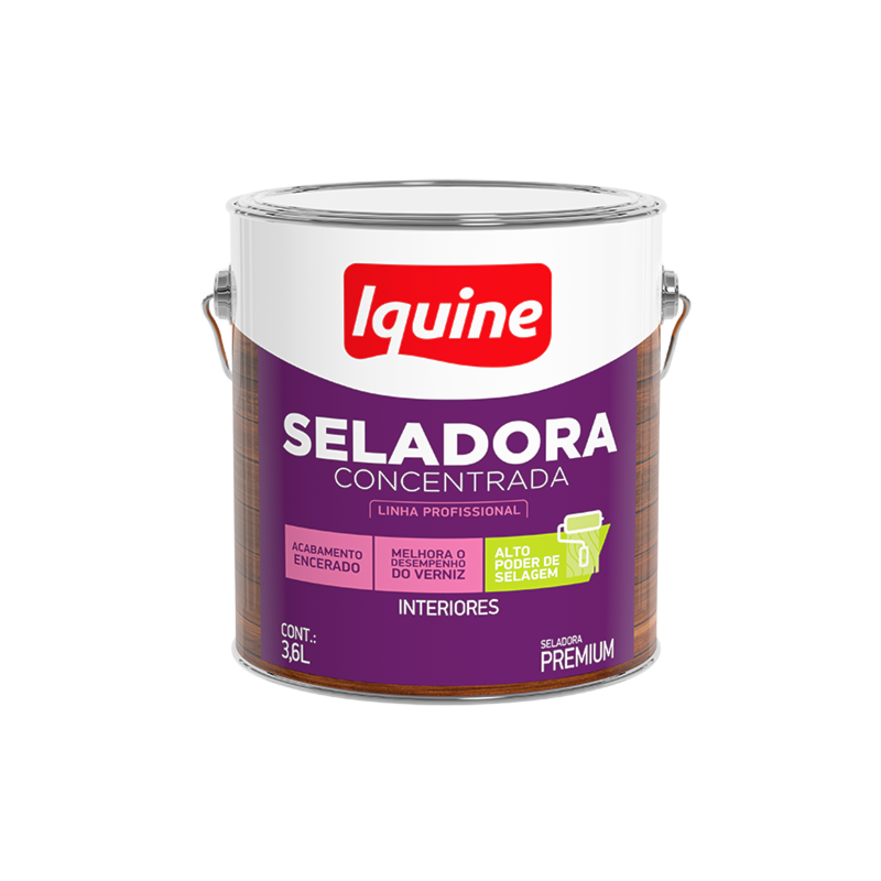 Seladora Iquine para Madeira Concentrada Acetinado 3,6L Incolor-8dfa4671-bc6a-4502-ae56-40b5501076ab