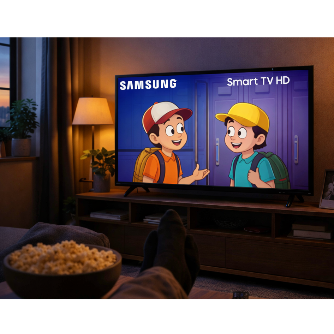 家電 32" Manzen tv Smart Tv Monitor Samsung 32 Polegadas 2025 Hd Tizen Wif Hdmi