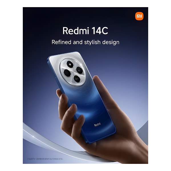 Smartphone Redmi 14C Azul 128GB Tela 6.88