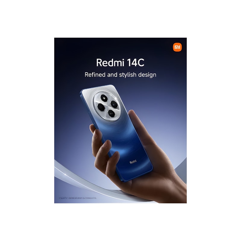 Smartphone Redmi 14C Azul 128GB Tela 6.88