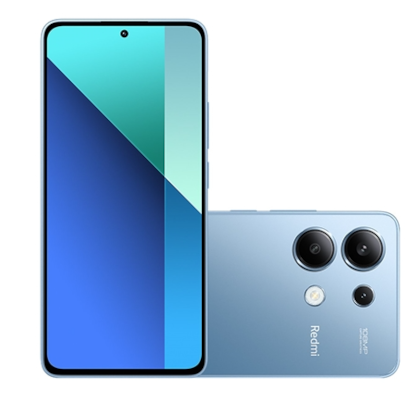 Smartphone Xiaomi Redmi Note 13 5G, 256GB, 8GB RAM, Tela 6.67" AMOLED, Câmera Tripla 108MP -  Azul