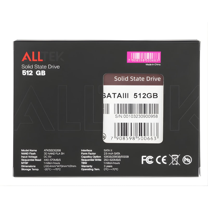 SSD Alltek 2.5 SATA III 6 Gbs - ATKSSDS 512GB-acc66ac1-2e4c-4e8f-85d1-797275b70658