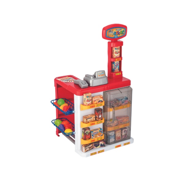 Supermercado Infantil Magic Market Magic Toys Vermelho com Acessórios-bbfafbe2-663b-44db-ba5a-cd0d9e988727