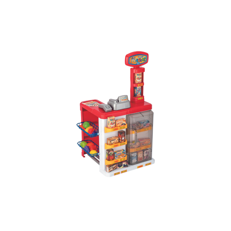 Supermercado Infantil Magic Market Magic Toys Vermelho com Acessórios
