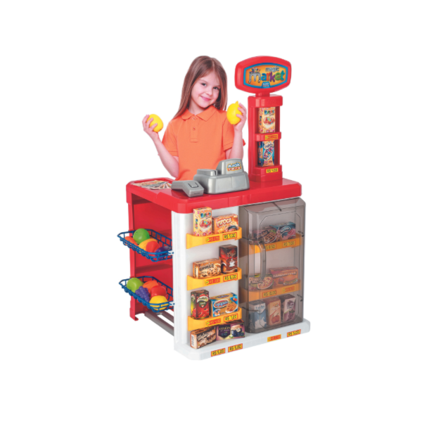 Supermercado Infantil Magic Market Magic Toys Vermelho com Acessórios-25484828-791e-4867-a19b-a25d78ec4211