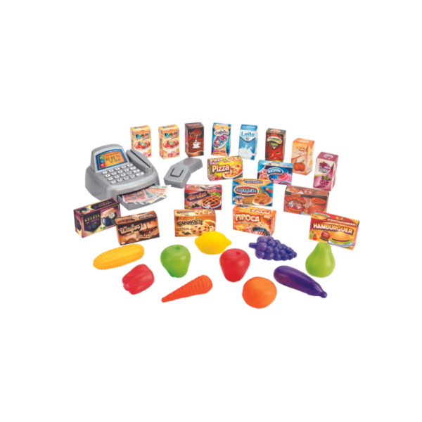 Supermercado Infantil Magic Market Magic Toys Vermelho com Acessórios-7c14a998-2e15-4a45-aaea-6b7dbee5b648