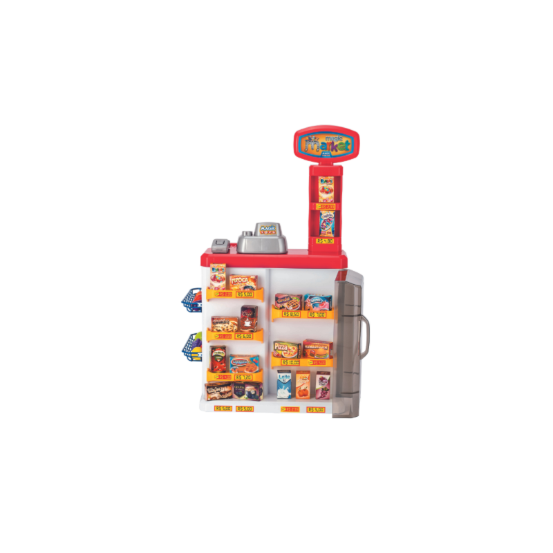 Supermercado Infantil Magic Market Magic Toys Vermelho com Acessórios